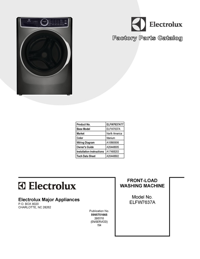 Diagram for ELFW7637AT7