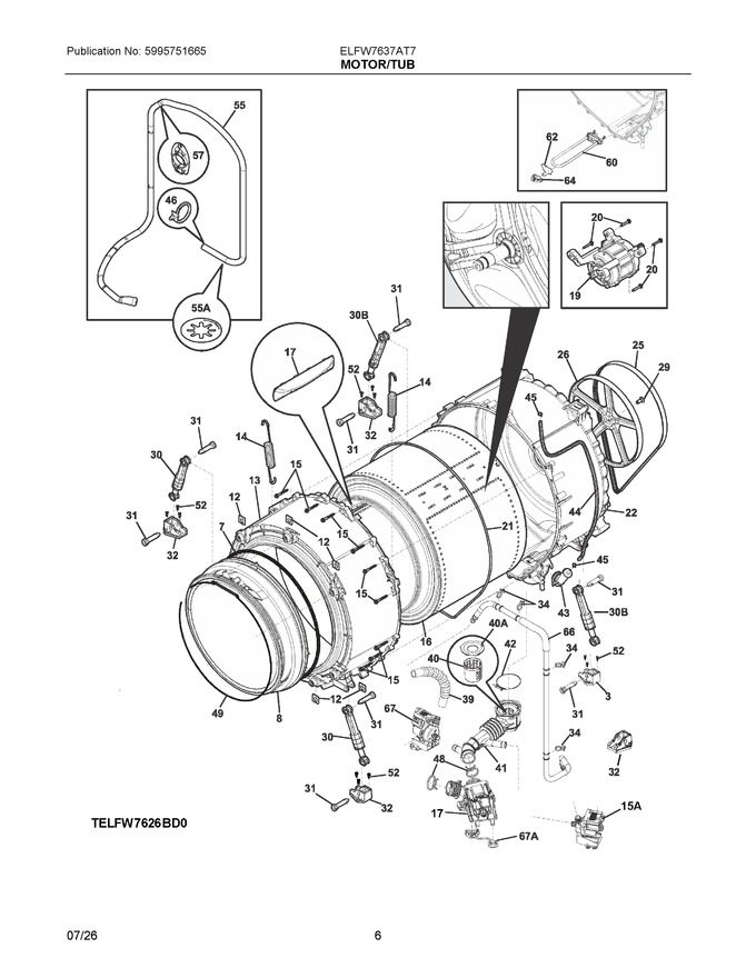 Diagram for ELFW7637AT7
