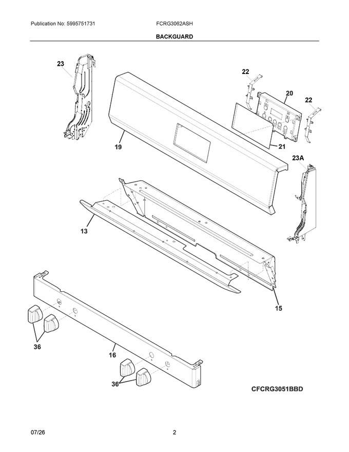 Diagram for FCRG3062ASH
