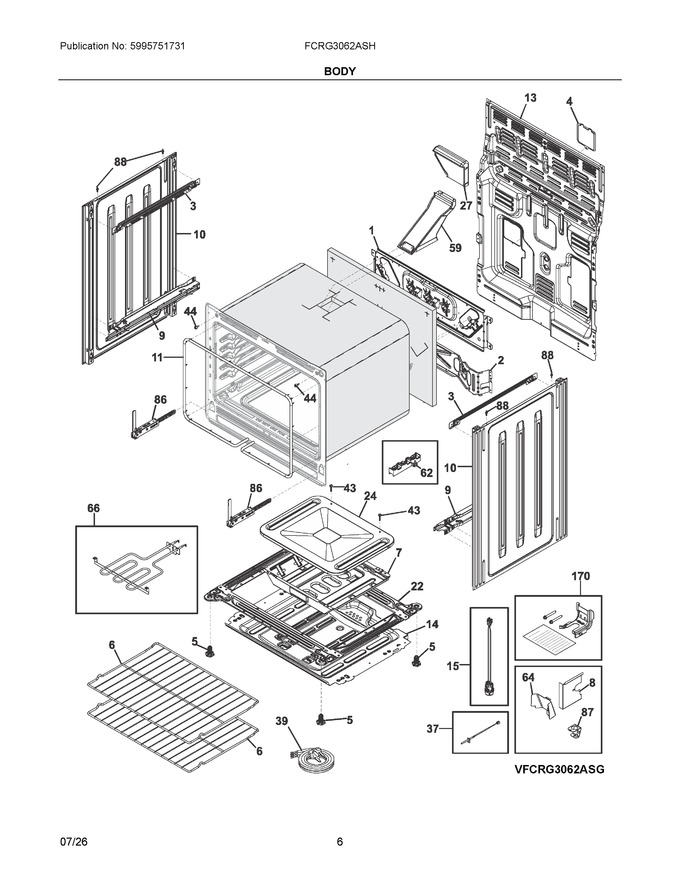 Diagram for FCRG3062ASH