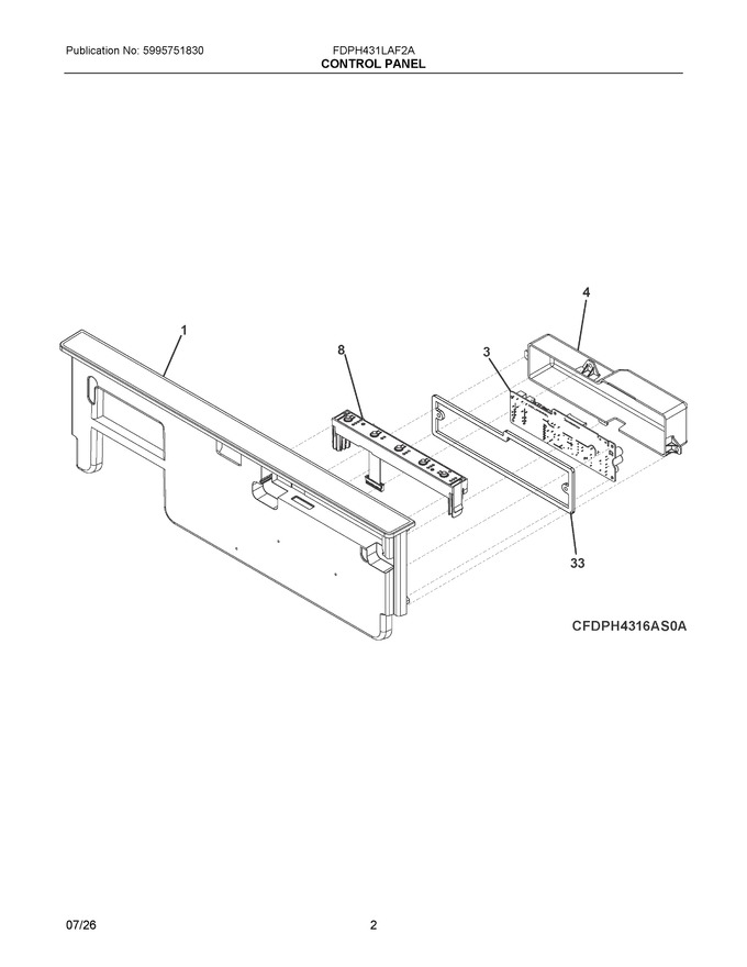 Diagram for FDPH431LAF2A
