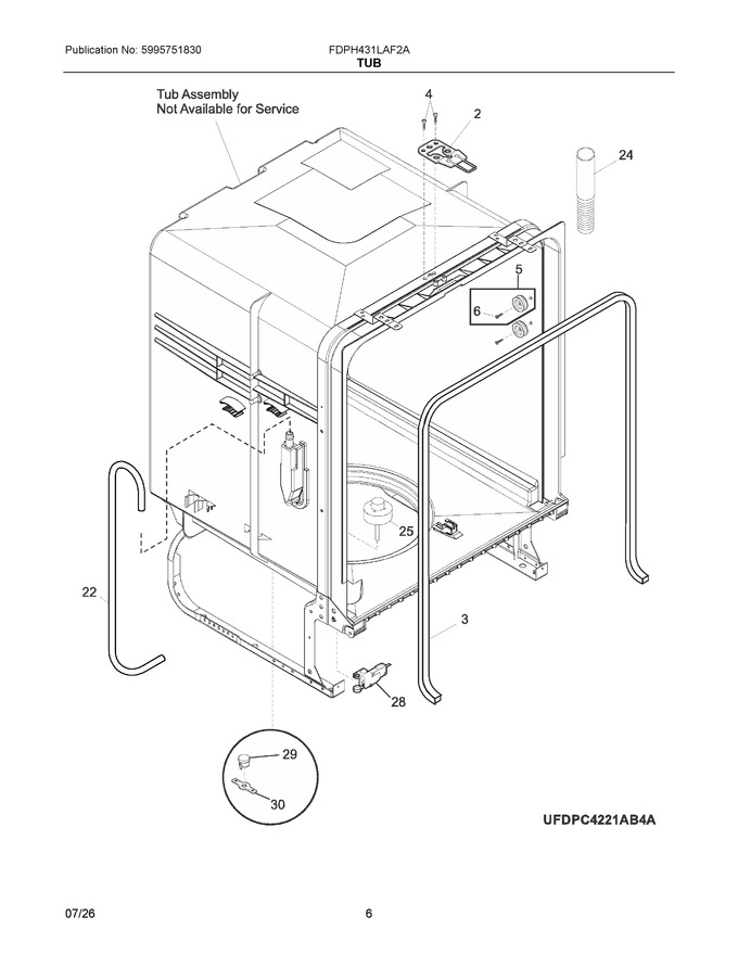 Diagram for FDPH431LAF2A