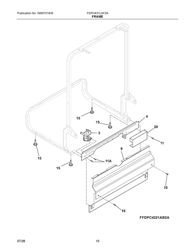 Diagram for FDPH431LAF2A