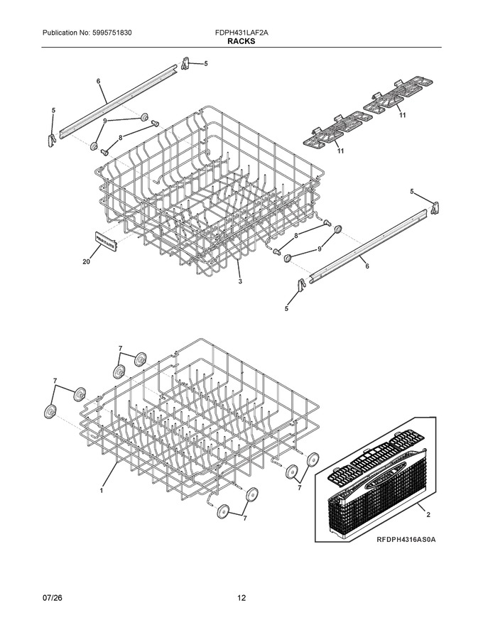 Diagram for FDPH431LAF2A