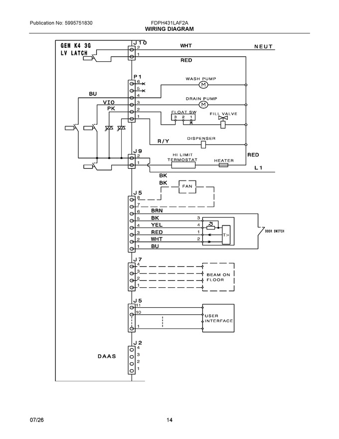 Diagram for FDPH431LAF2A