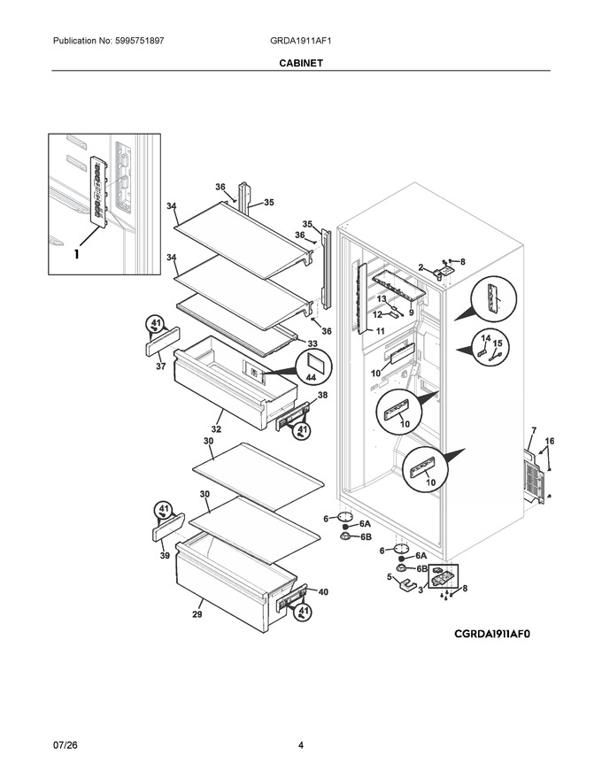 Diagram for GRDA1911AF1