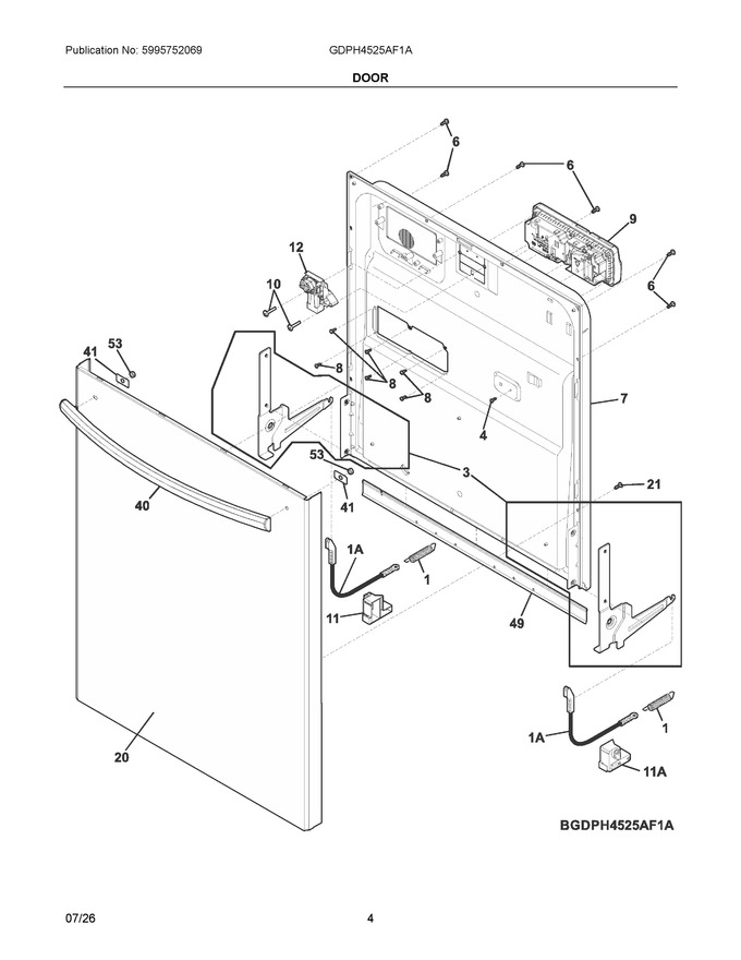 Diagram for GDPH4525AF1A