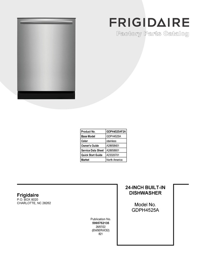 Diagram for GDPH4525AF2A