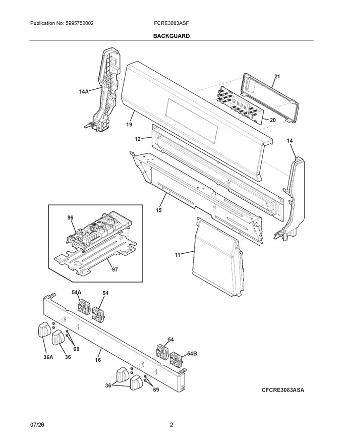 Diagram for FCRE3083ASF