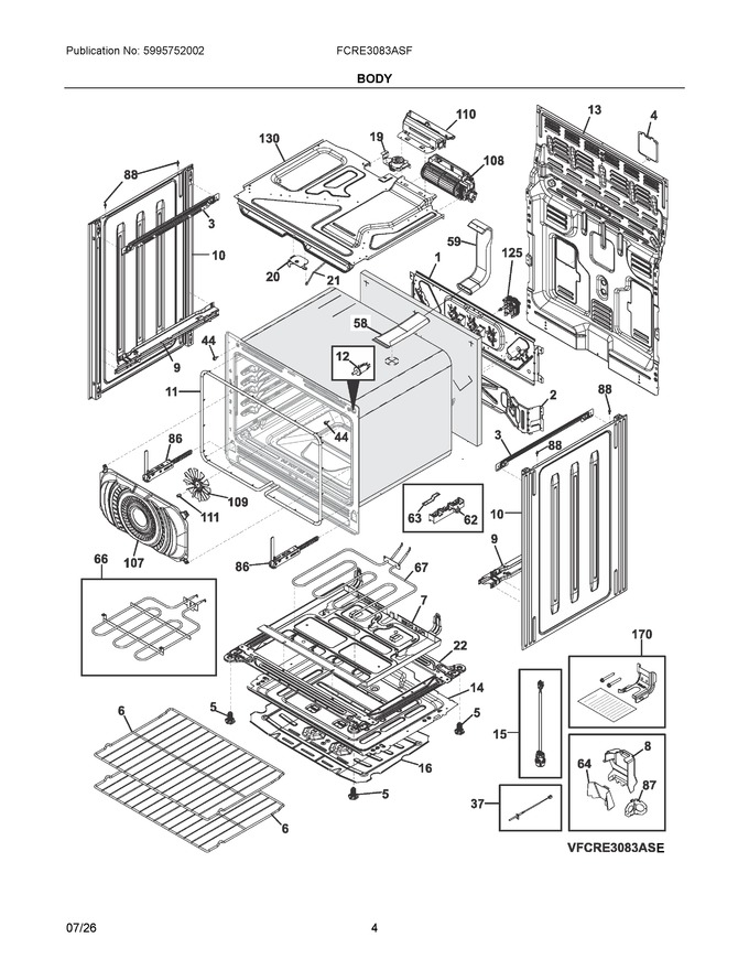 Diagram for FCRE3083ASF