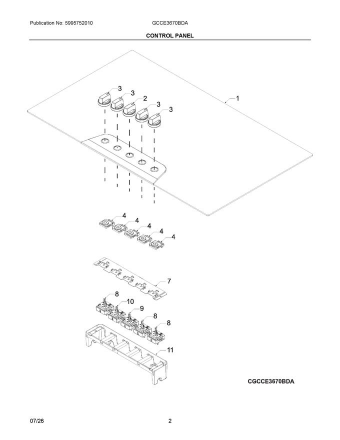 Diagram for GCCE3670BDA