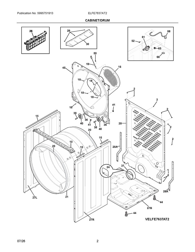 Diagram for ELFE7637AT2