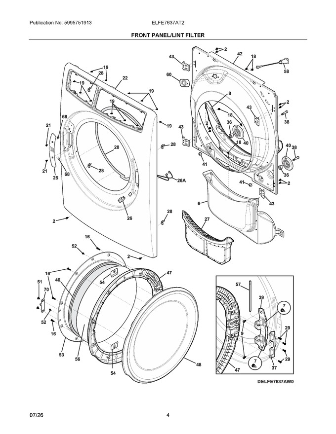 Diagram for ELFE7637AT2