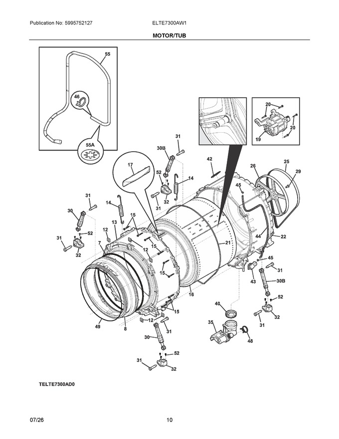 Diagram for ELTE7300AW1