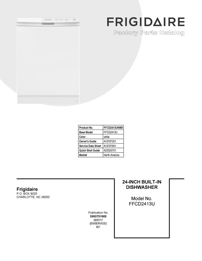 Diagram for FFCD2413UW8B