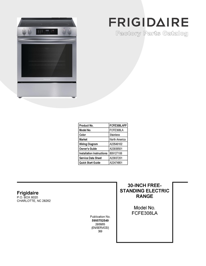 Diagram for FCFE308LAFF