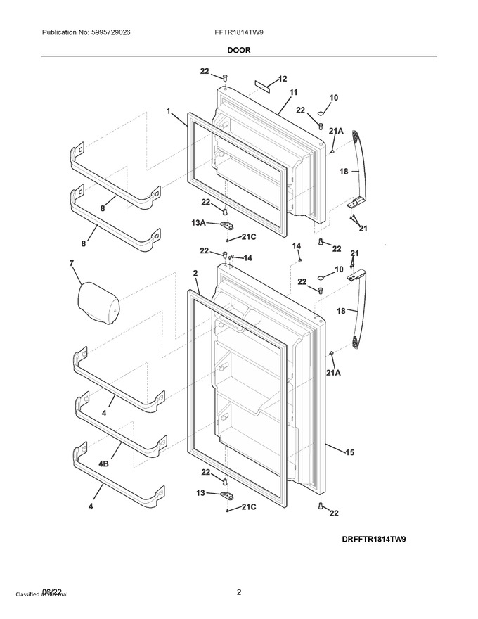 Diagram for FFTR1814TW9