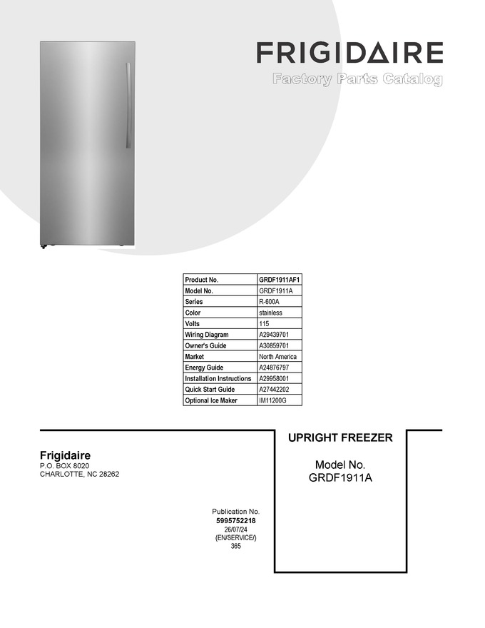 Diagram for GRDF1911AF1