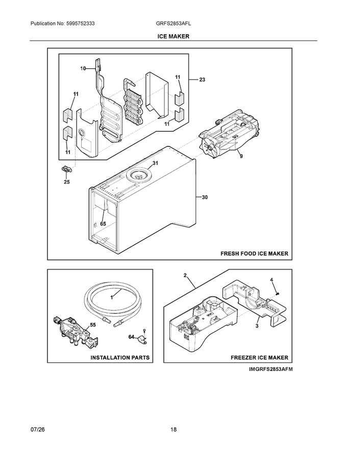Diagram for GRFS2853AFL