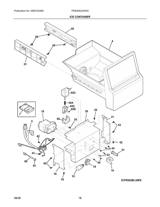 Diagram for FRSS2623AWG