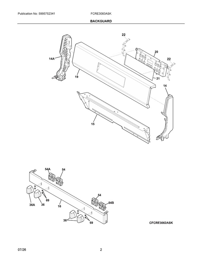 Diagram for FCRE3083ASK