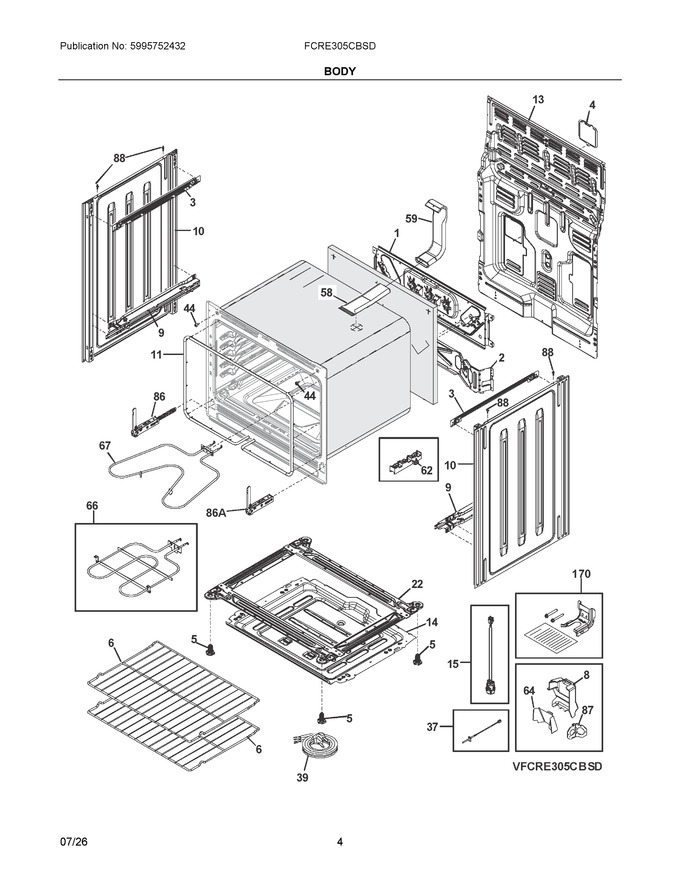 Diagram for FCRE305CBSD