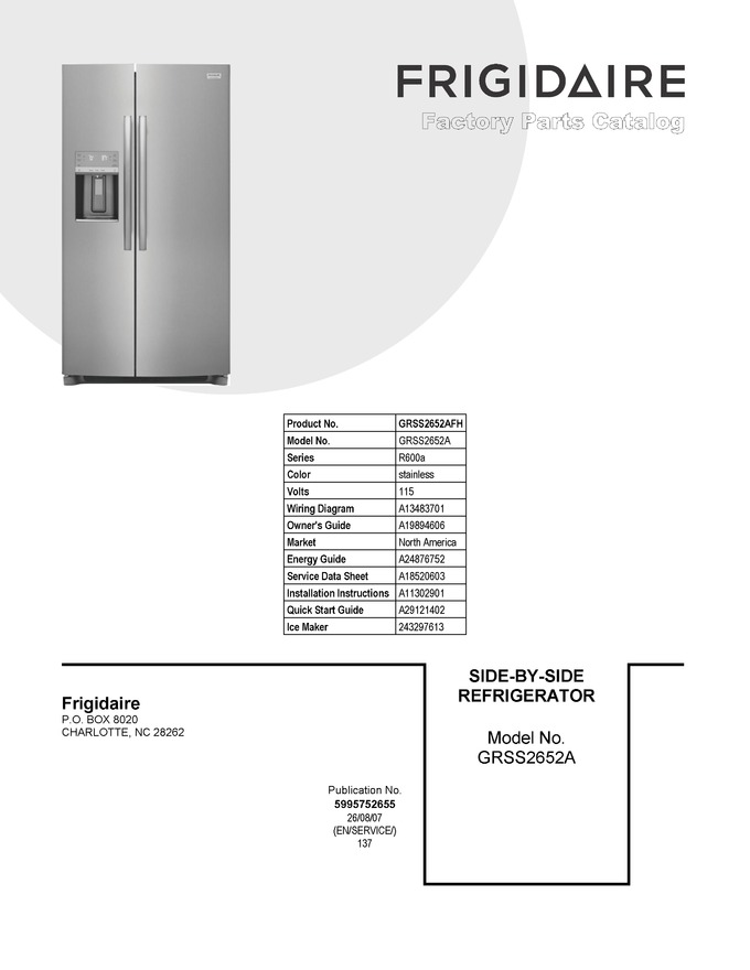 Diagram for GRSS2652AFH