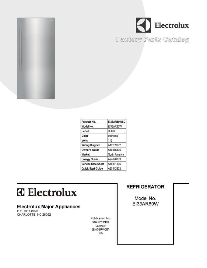 Diagram for EI33AR80WSC