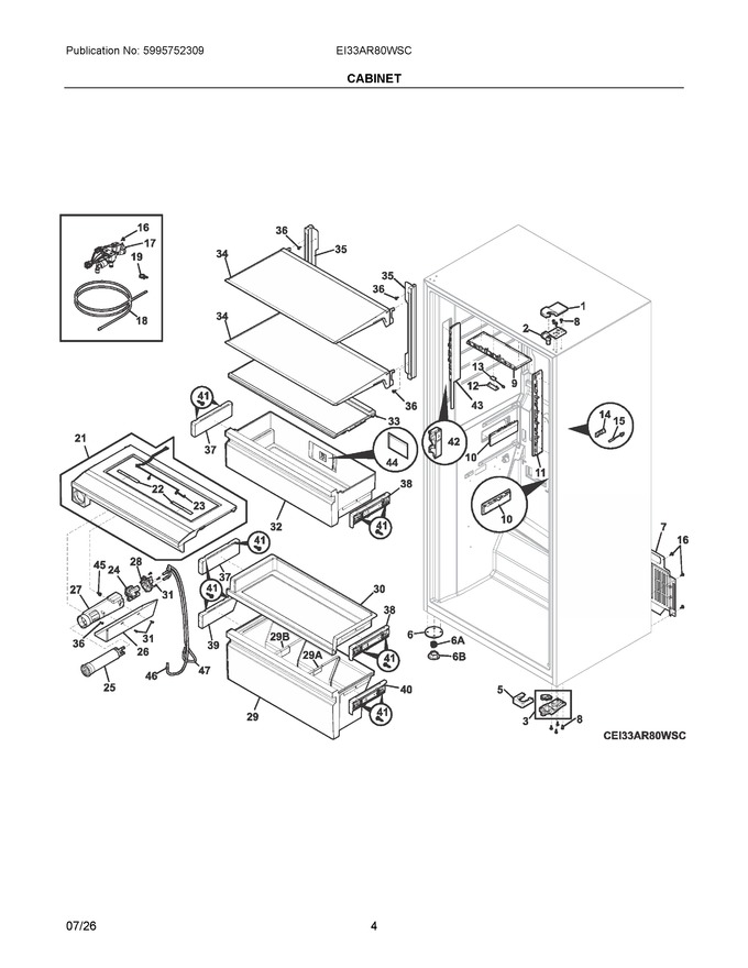 Diagram for EI33AR80WSC