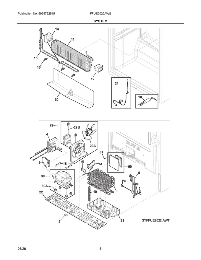 Diagram for FFUE2022AWS