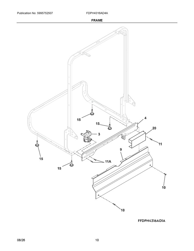 Diagram for FDPH4316AD4A