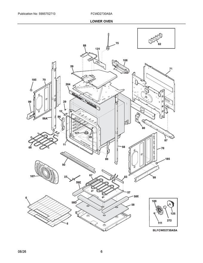 Diagram for FCWD2730ASA
