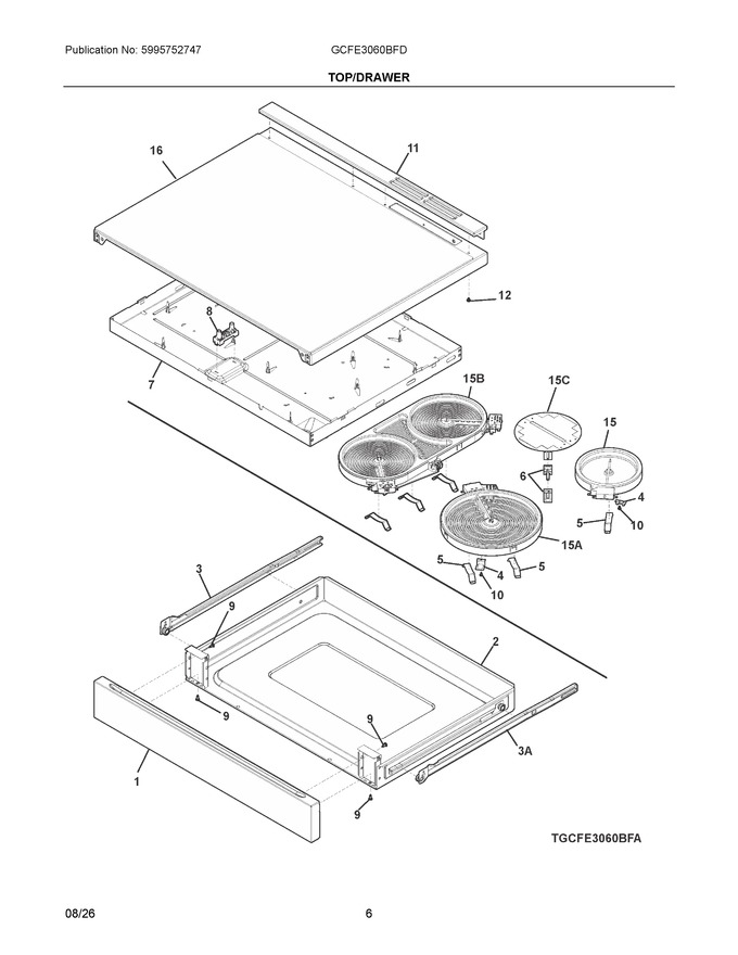 Diagram for GCFE3060BFD