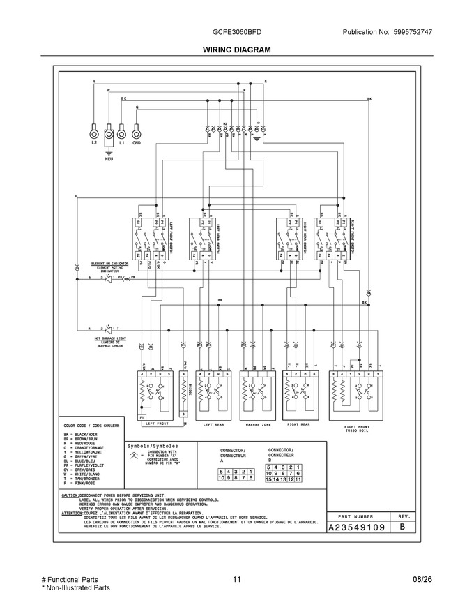 Diagram for GCFE3060BFD