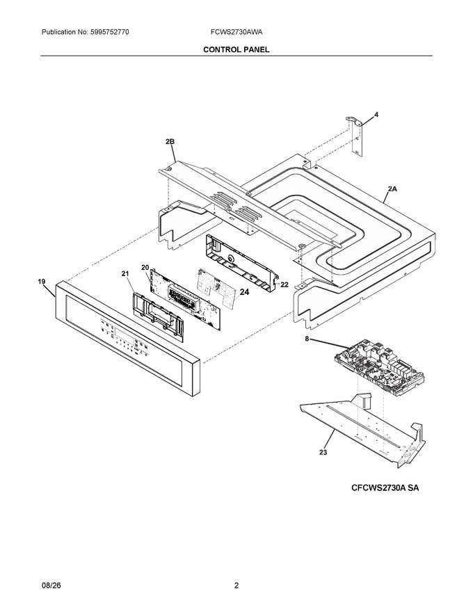 Diagram for FCWS2730AWA