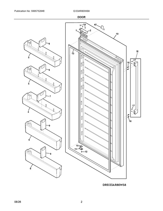 Diagram for EI33AR80WS8