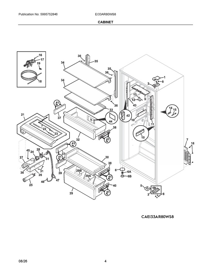 Diagram for EI33AR80WS8