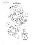 Diagram for 02 - Freezer Drawer, Baskets