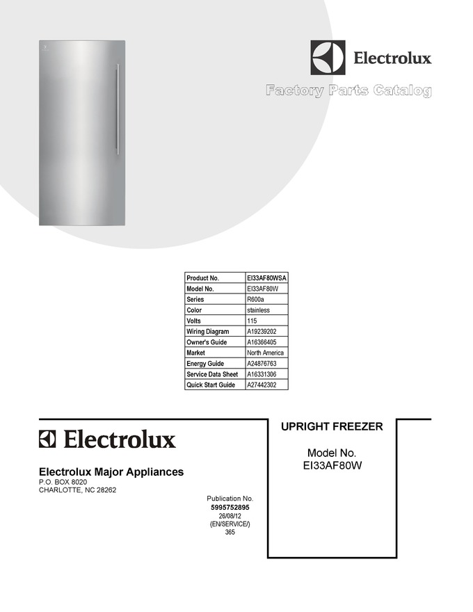 Diagram for EI33AF80WSA