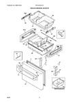 Diagram for 02 - Freezer Drawer, Baskets