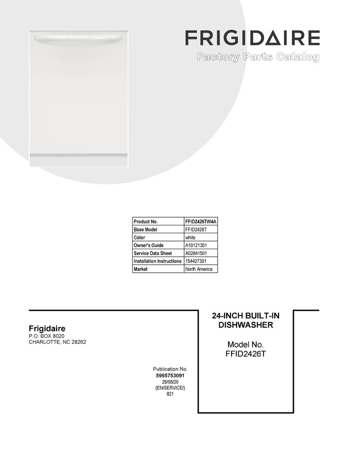 Diagram for FFID2426TW4A