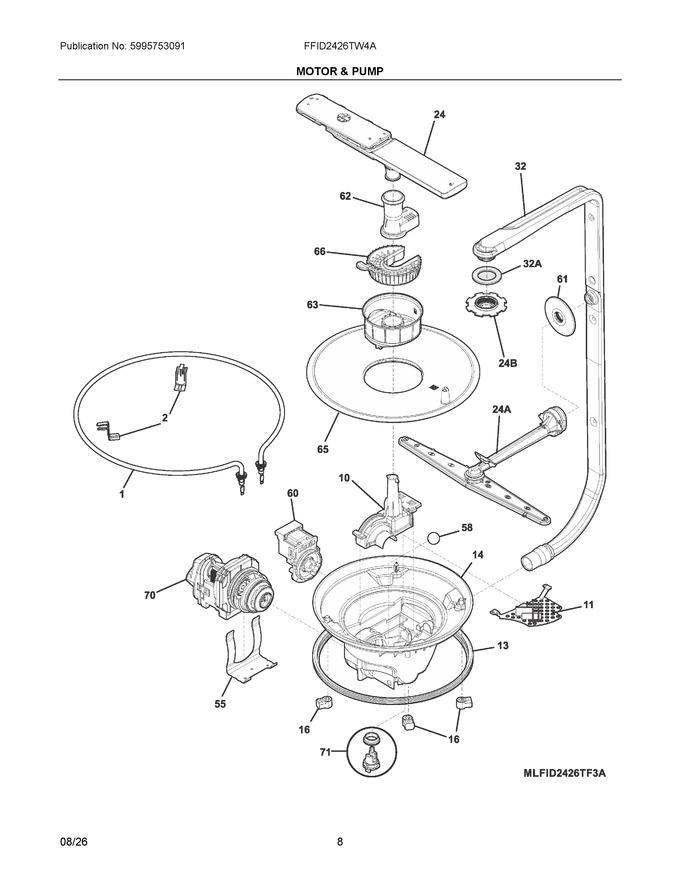 Diagram for FFID2426TW4A