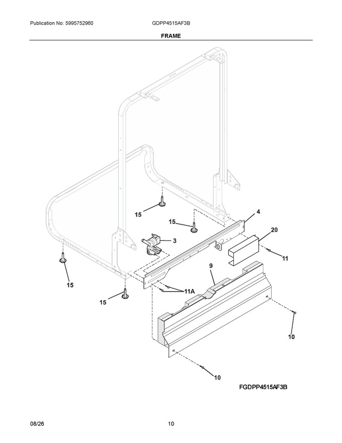 Diagram for GDPP4515AF3B