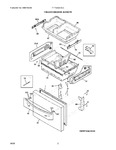 Diagram for 02 - Freezer Drawer, Baskets