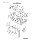 Diagram for 02 - Freezer Drawer, Baskets