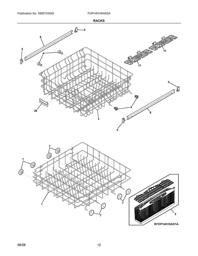 Diagram for FDPH4316AW2A