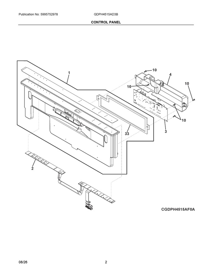 Diagram for GDPH4515AD3B