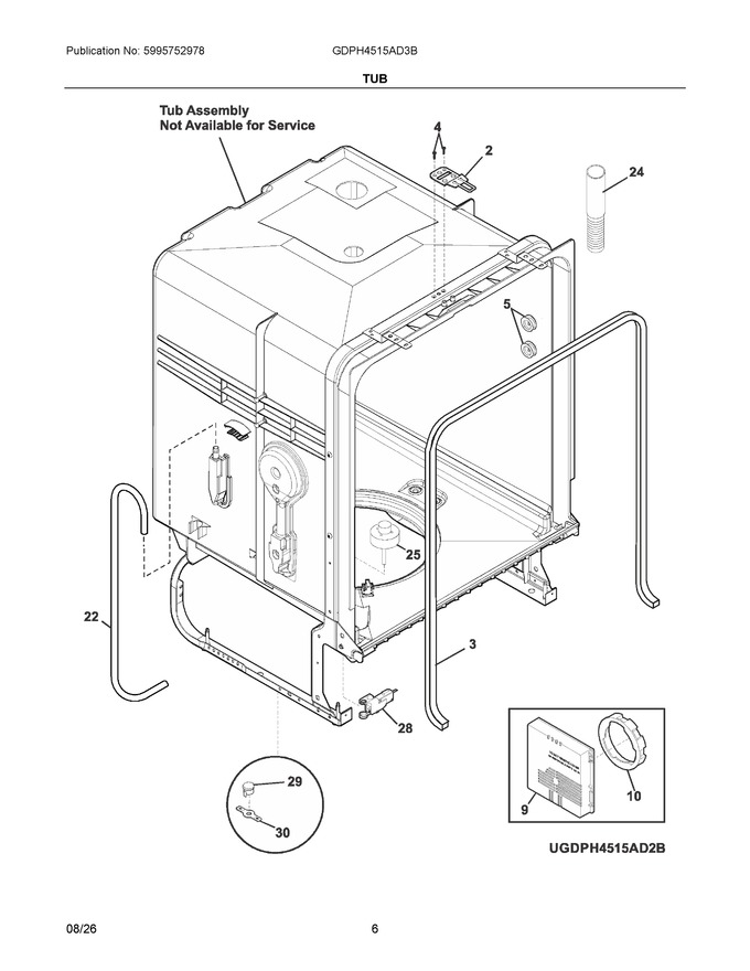 Diagram for GDPH4515AD3B