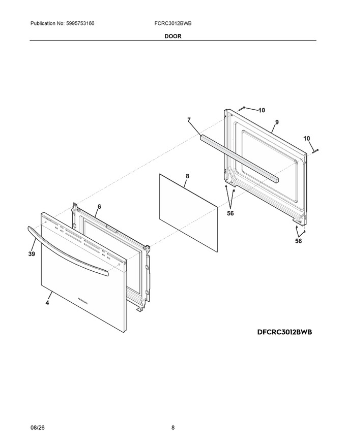 Diagram for FCRC3012BWB