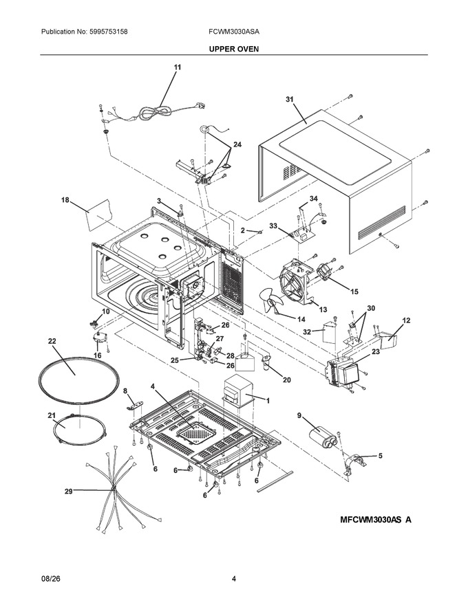 Diagram for FCWM3030ASA